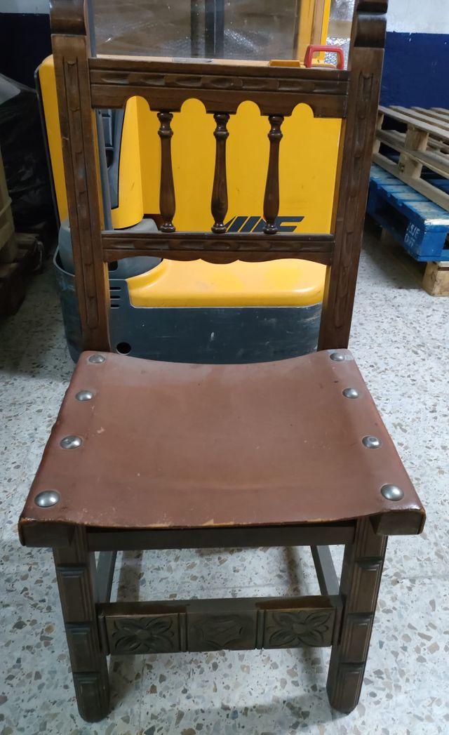 SILLA CASTELLANA ANTIGUA