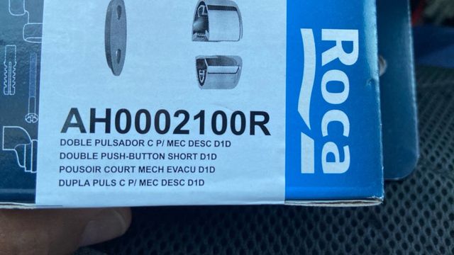 Pulsador doble corto Roca Original