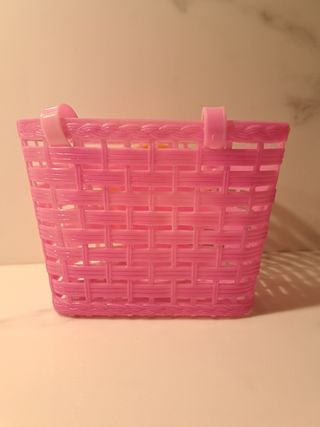 Cesta bici rosa Princesas Disney