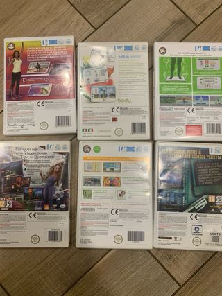 Lotto giochi WII in forma e spionaggio