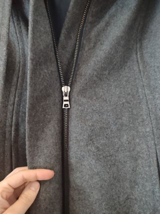 Abrigo Gris Talla S.