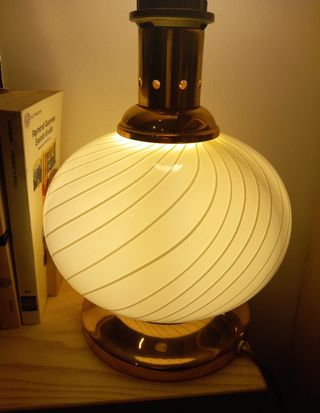 Lampada Murano con doppia Luce