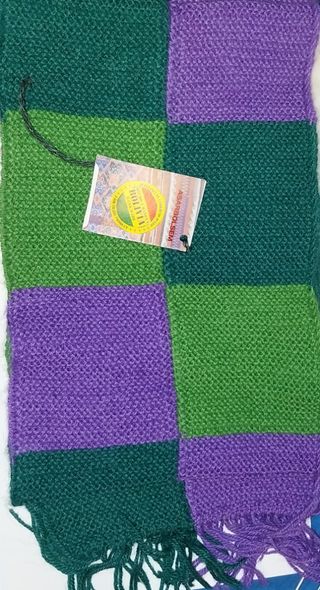 Sciarpa in alpaca, 100% lavorata a mano