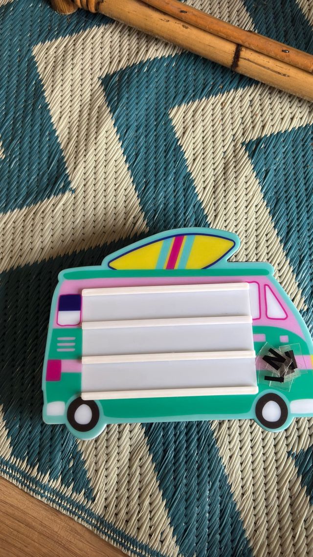 Caja de luz para poner letras