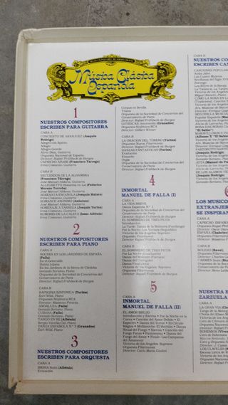 discos musica clasica española