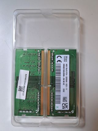 Memoria ram 8gb 4x2