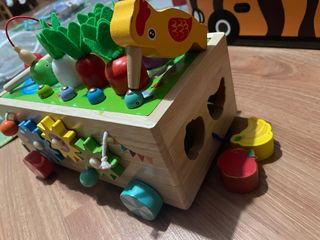 Juego montessori de madera