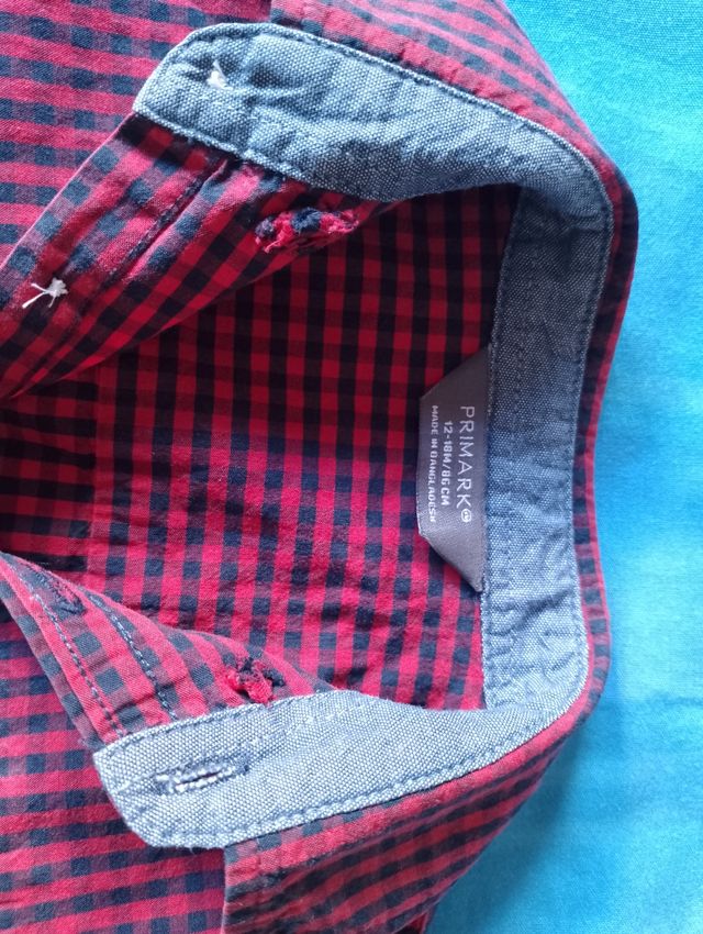 CAMISA CUADROS NIÑO