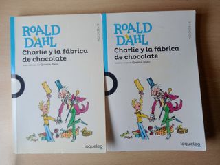 2 libros de Charlie y la fábrica de chocolate