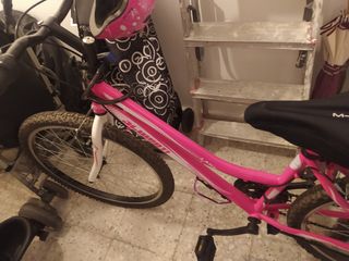 Bicicleta niña rosa
