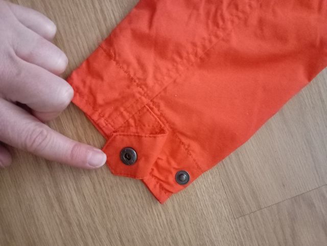 Chubasquero naranja Mayoral talla 6 años