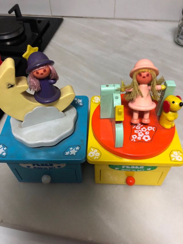 Cajas musicales antiguas feber