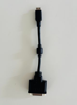 Adaptador HDMI Mini-C Macho a DVI Hembra 20cm