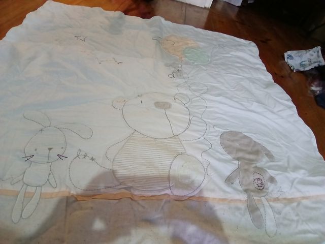 Juego colcha y chichonera