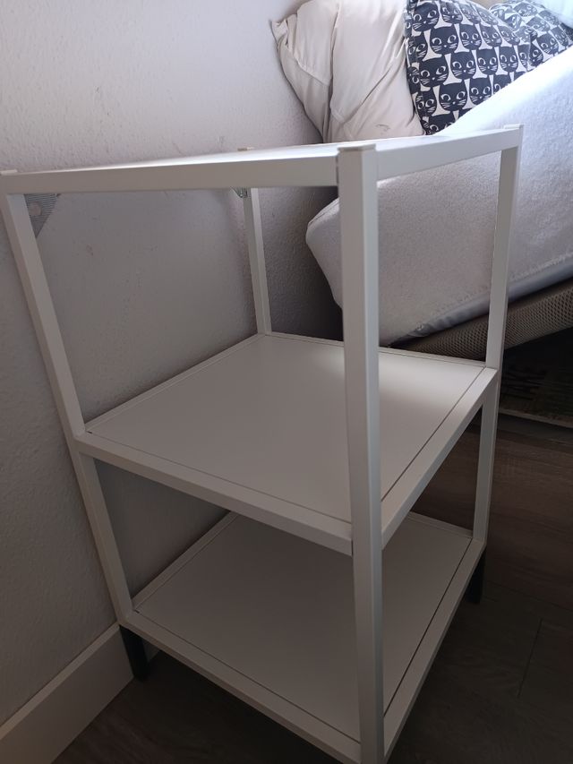 ENHET estructura con baldas, blanco