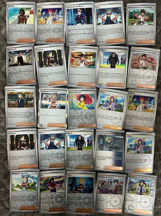 Cartas Pokémon energía / entrenadores
