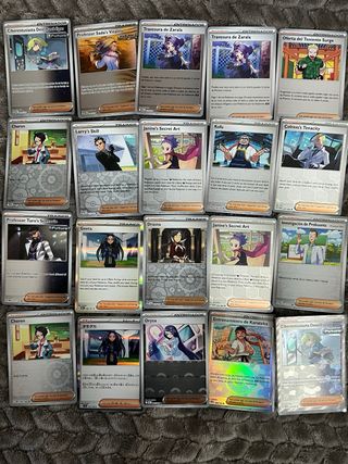 Cartas Pokémon energía / entrenadores