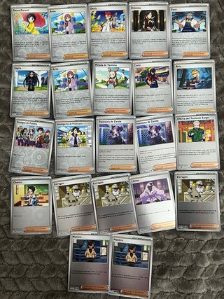 Cartas Pokémon energía / entrenadores