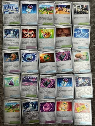 Cartas Pokémon energía / entrenadores