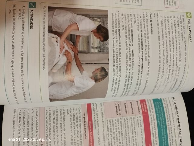 Promoción de la salud y apoyo psicológico al paciente