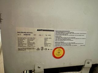 Arcon congelador SALZBURG 83/210