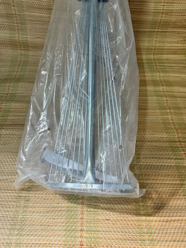 Rastrillo de mango telescópico