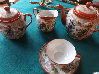 Juego de café Antiguo Chino