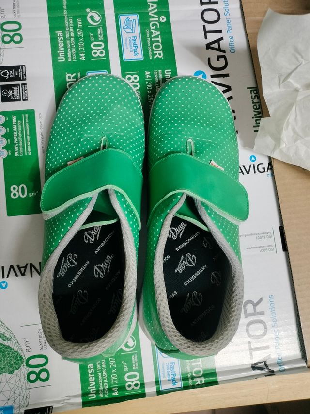 Zapatos/zuecos  de trabajo DIAN