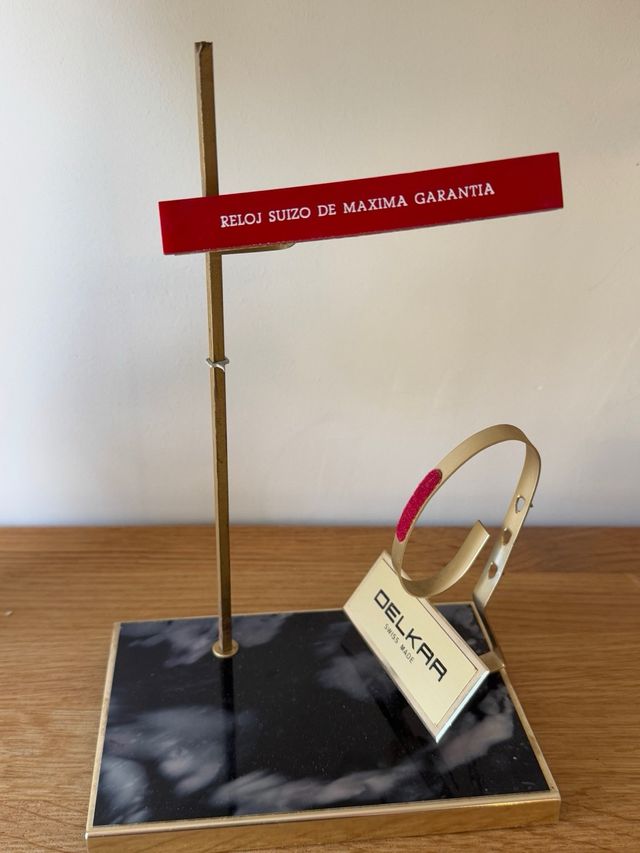 Expositor reloj vintage