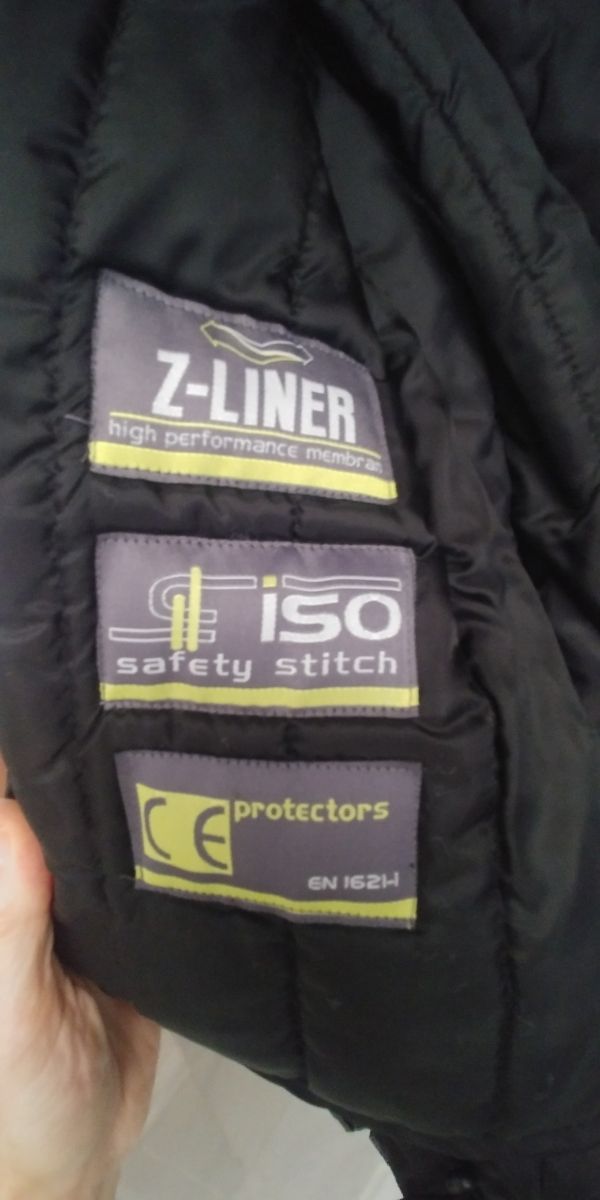 Chaqueta motera hombre