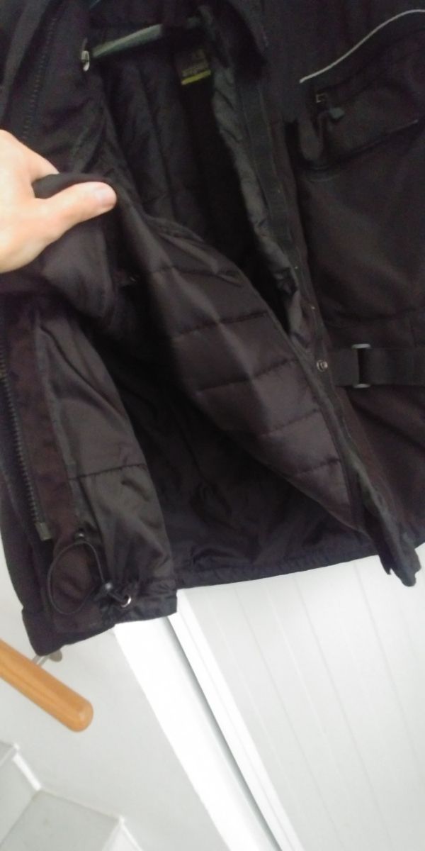 Chaqueta motera hombre