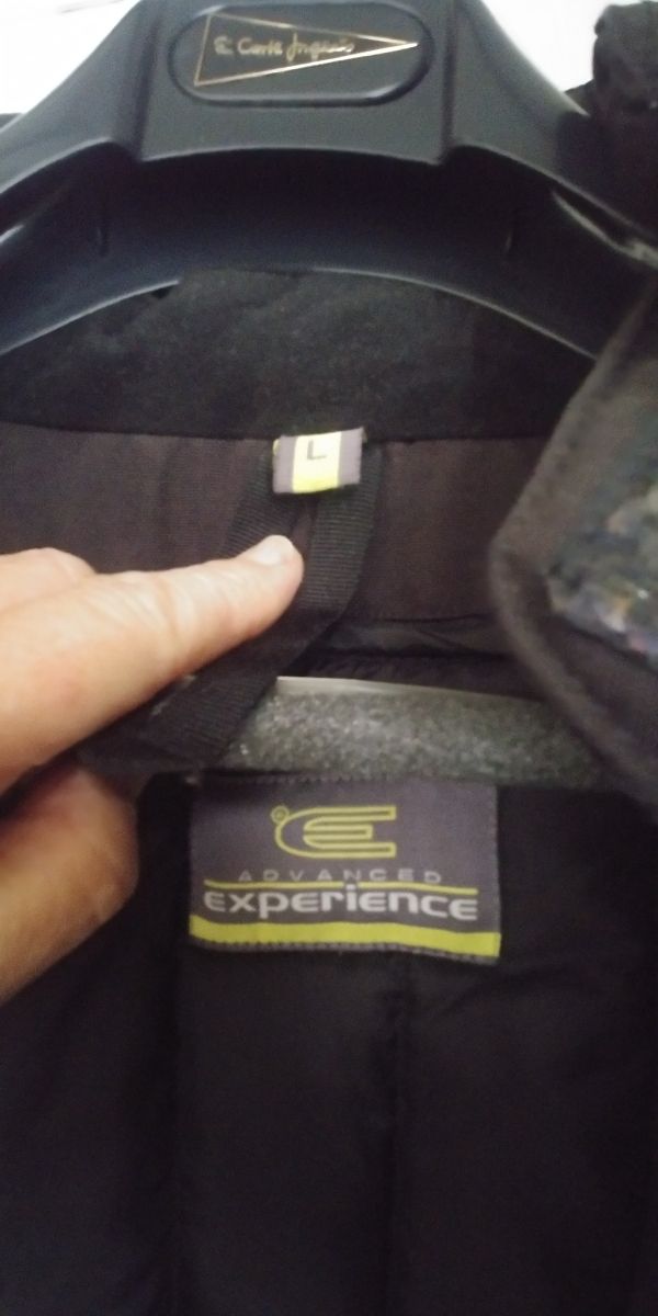 Chaqueta motera hombre