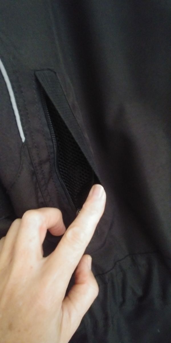 Chaqueta motera hombre