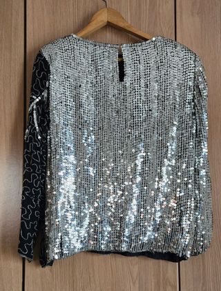 Camisa lentejuelas Talla L