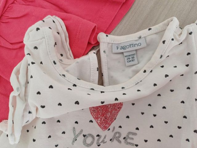 Canotte bambina 2 anni - 2 anni e mezzo 92 cm