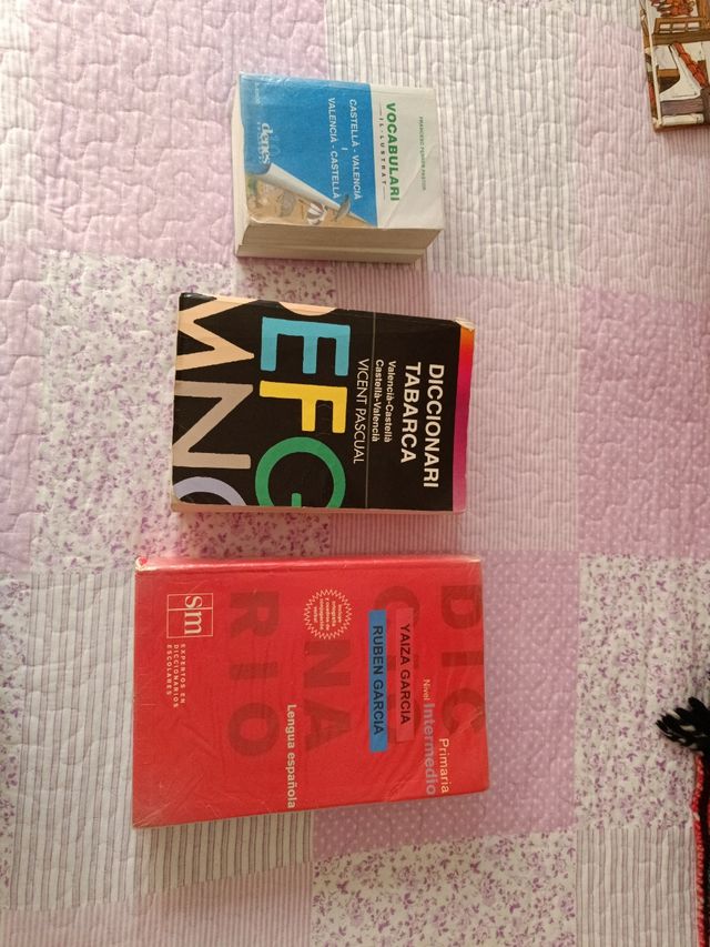 Diccionarios y vocabulario