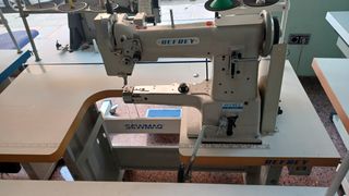 Maquinas de triple arrastre para tapiceria