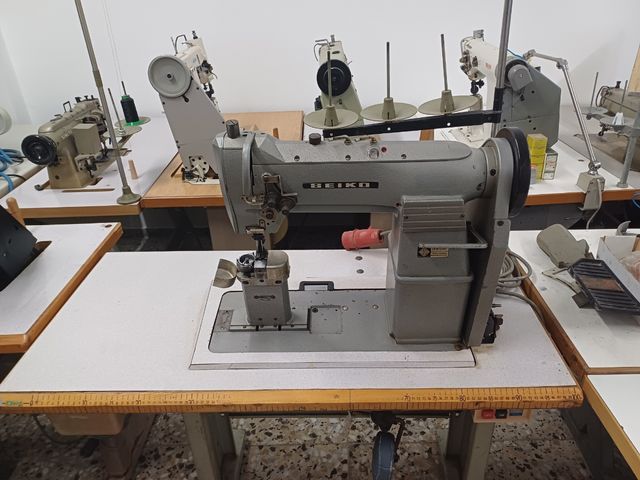 Maquinas de triple arrastre para tapiceria