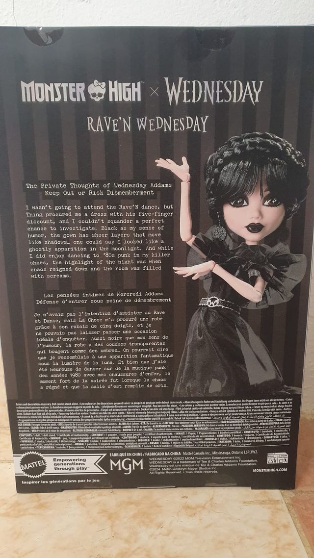 monster high miercoles