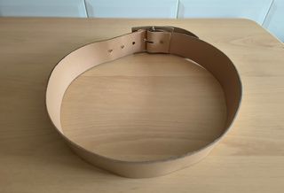 Cinturón marrón claro 100 cm