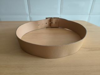 Cinturón marrón claro 100 cm