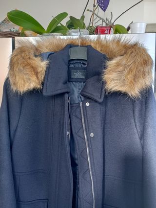 Cappotto blu donna alcoot 