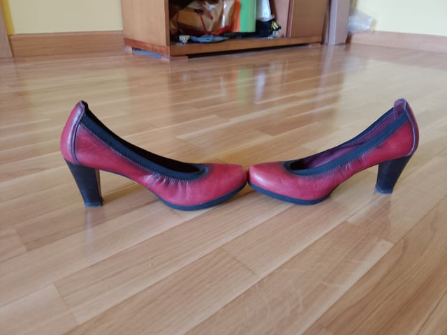 Zapatos tacón 👠 rojos