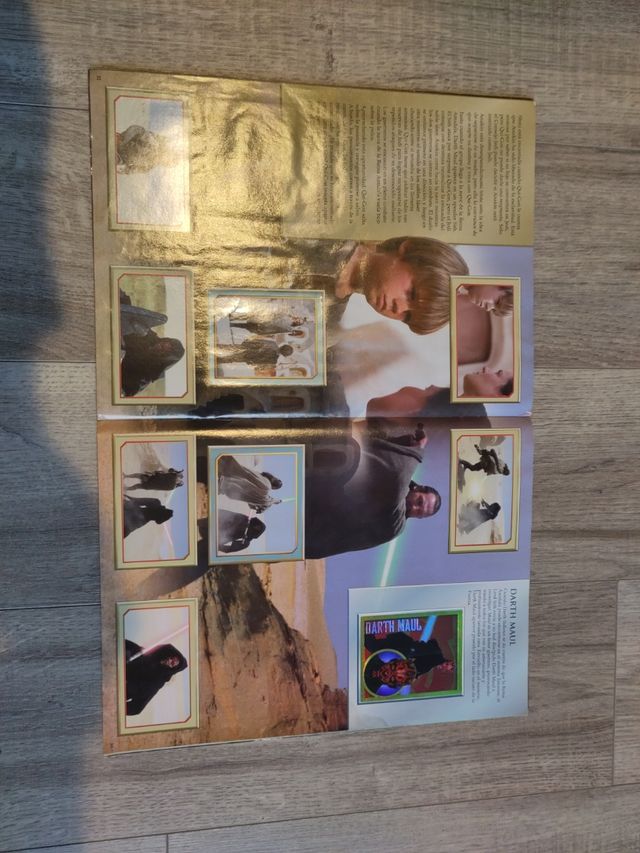 Star Wars Episode 1 Sticker Album