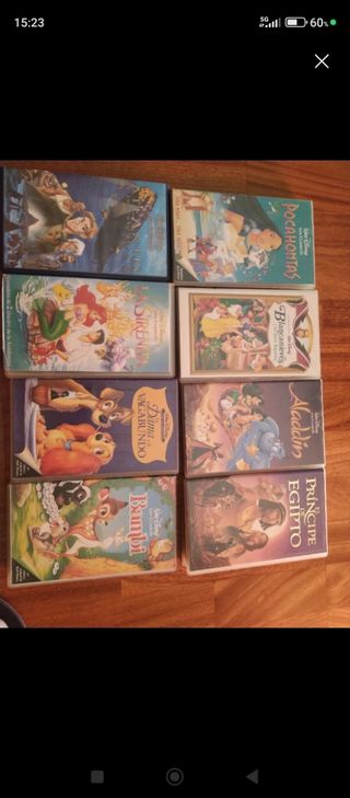 Películas Disney VHS