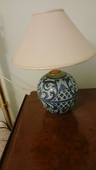 Lampada ceramica caltagirone 