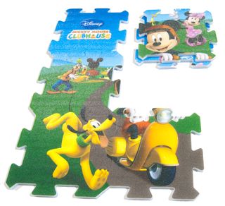 Tappeto Puzzle Bambini 90x60 CM