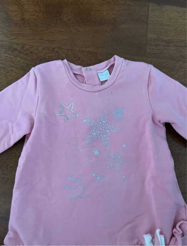 Vestito bambina rosa 18 mesi 