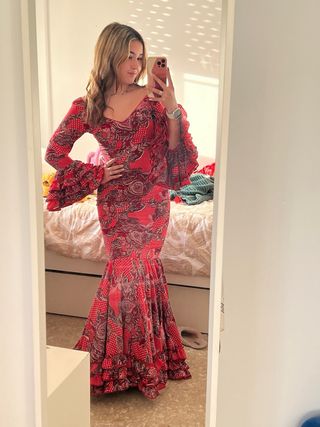Traje de flamenca