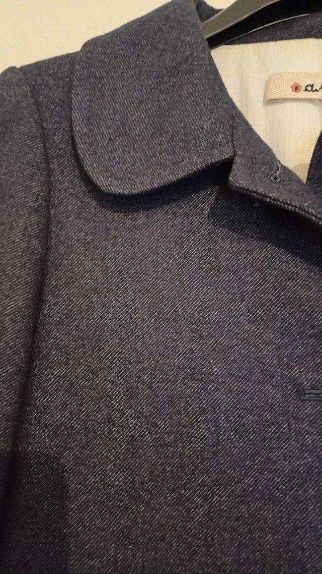 Cappotto di lana e cashmere tg 38